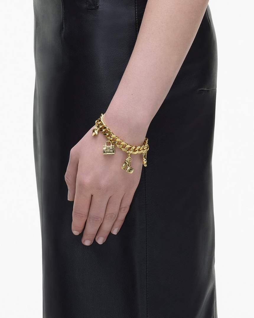 de mini icon bedelarmband marc jacobs