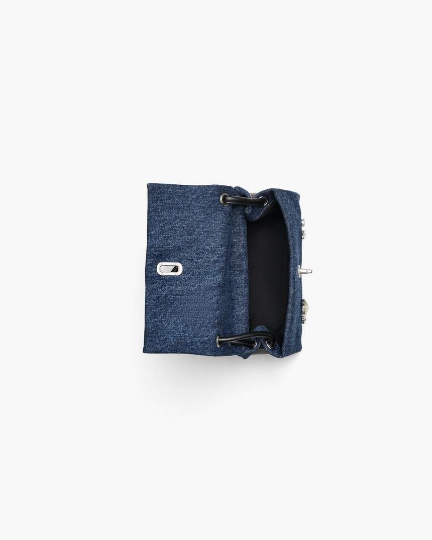 de gem denim mini dual bag