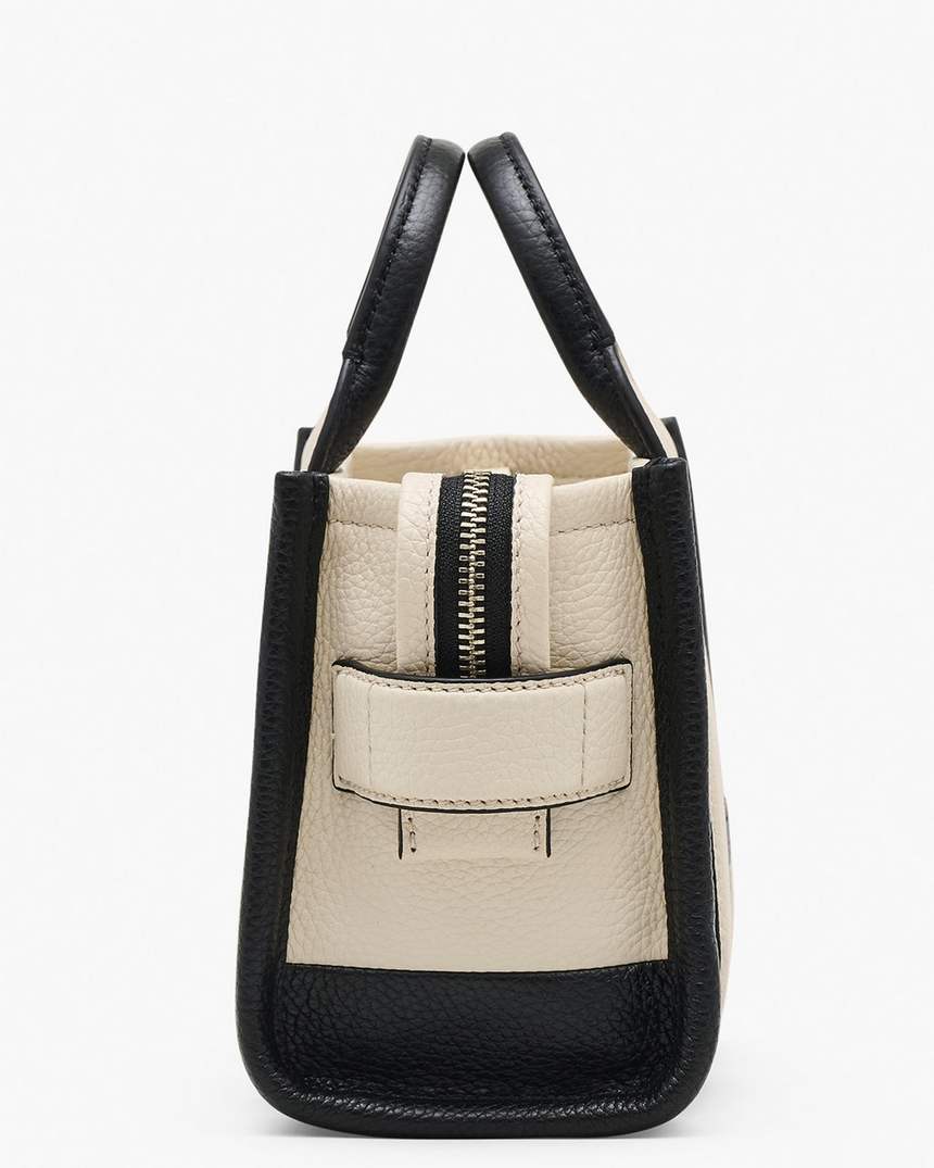 de colorblock crossbody tote bag