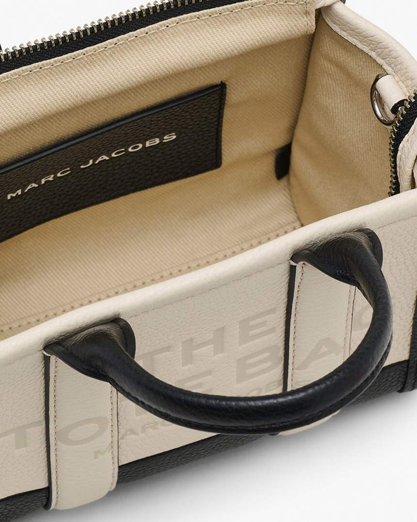 de colorblock crossbody tote bag