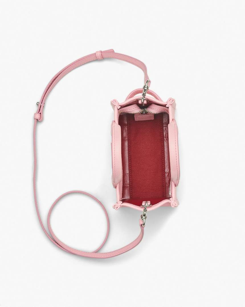 de leren crossbodytas