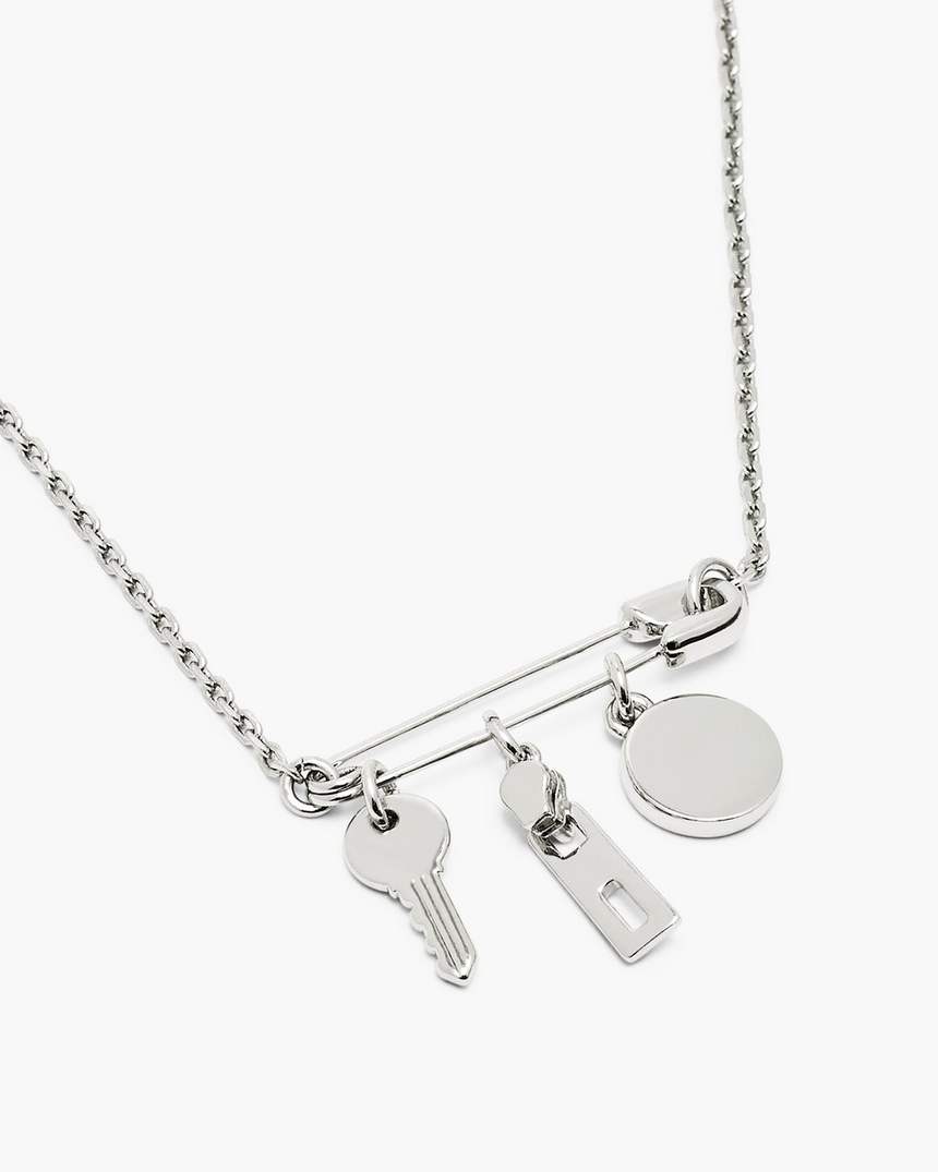 knoopbedeltje ketting