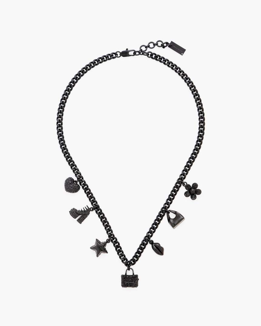 mini icon pave bedelketting