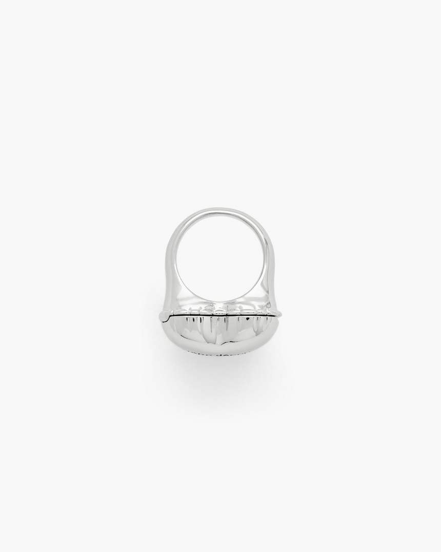 de hartvormige ballonvormige medaillonring
