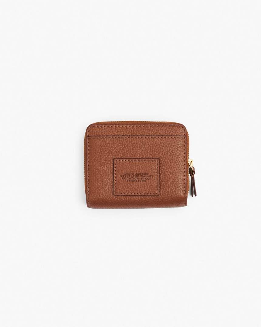 de leren mini-compacte portemonnee
