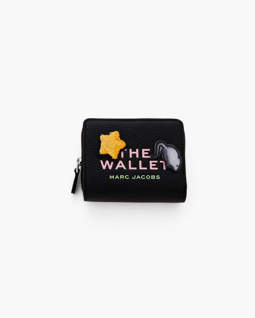 de sticker patch mini compact portemonnee