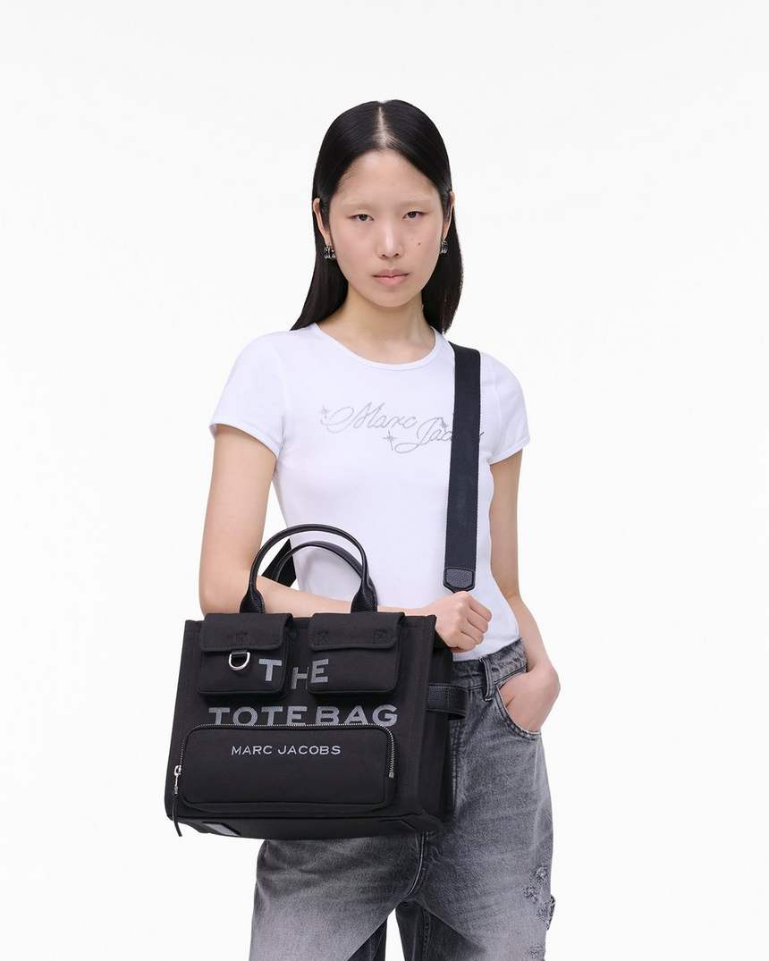 de cargo canvas medium tote bag