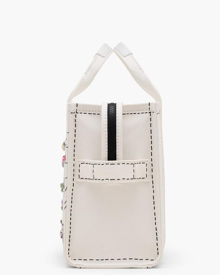de trompe loeil mani canvas medium tote bag