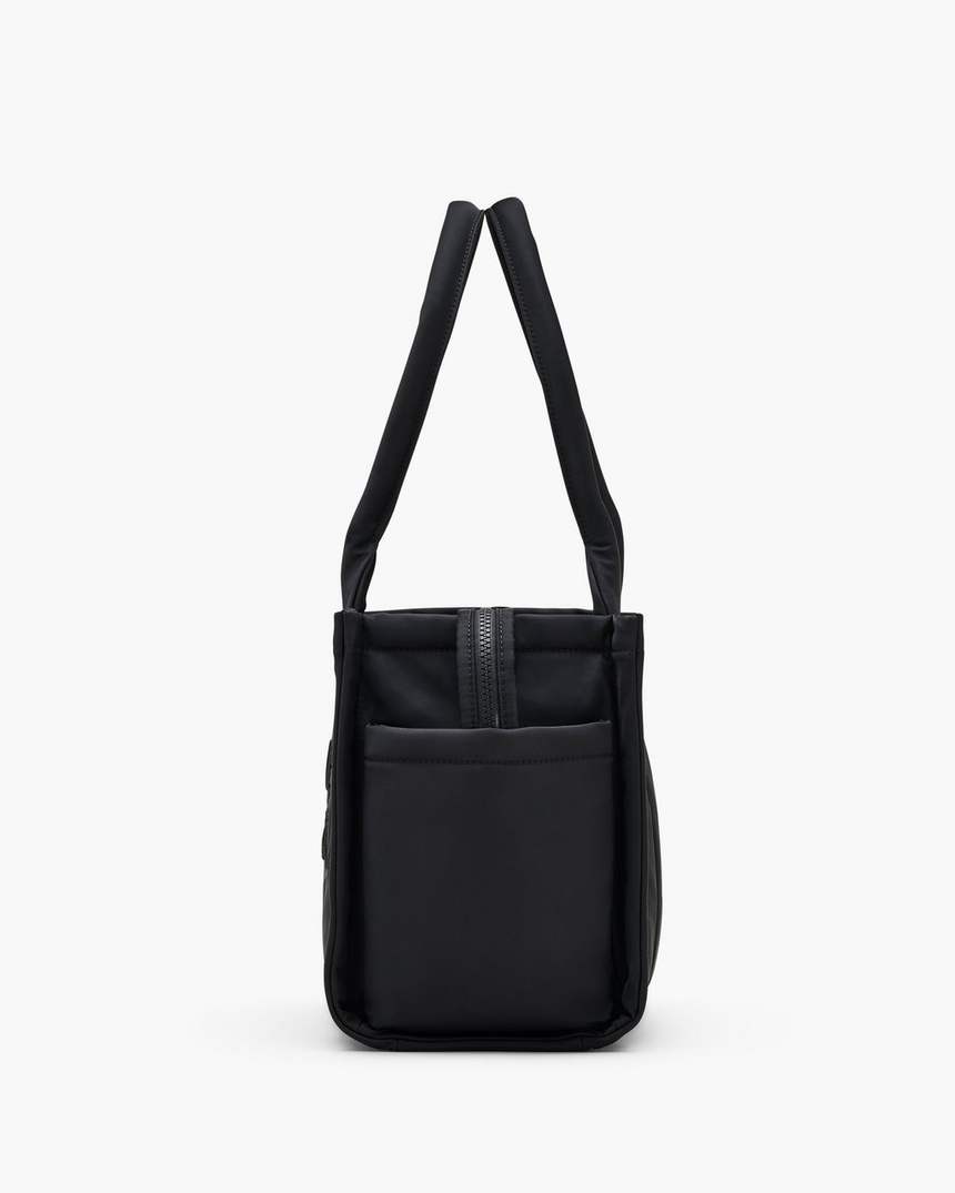 de puffy nylon medium tote bag