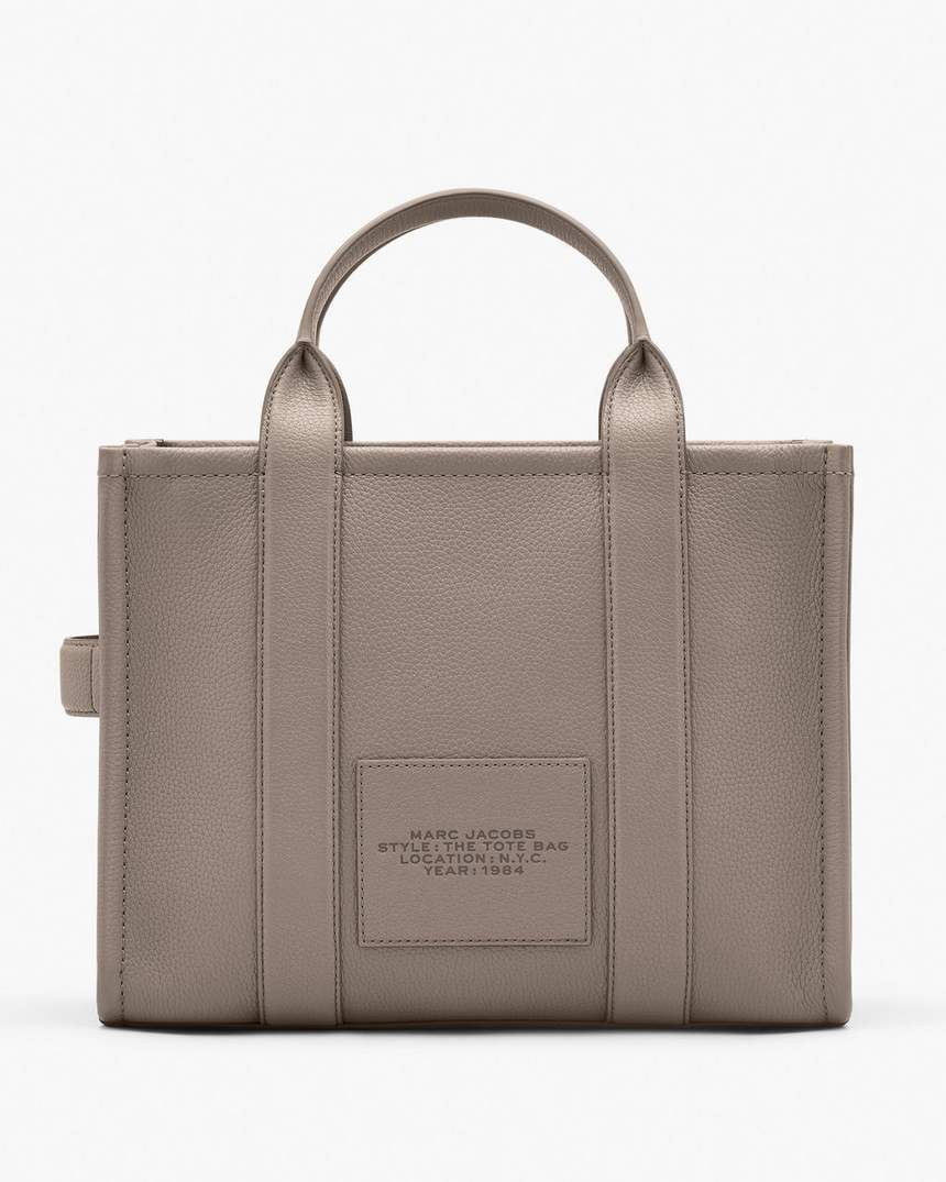 de middelgrote leren draagtas