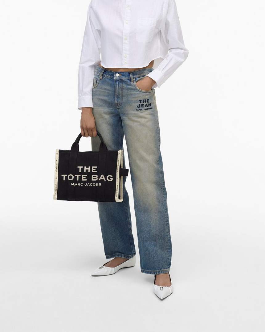 de jacquard medium tote bag