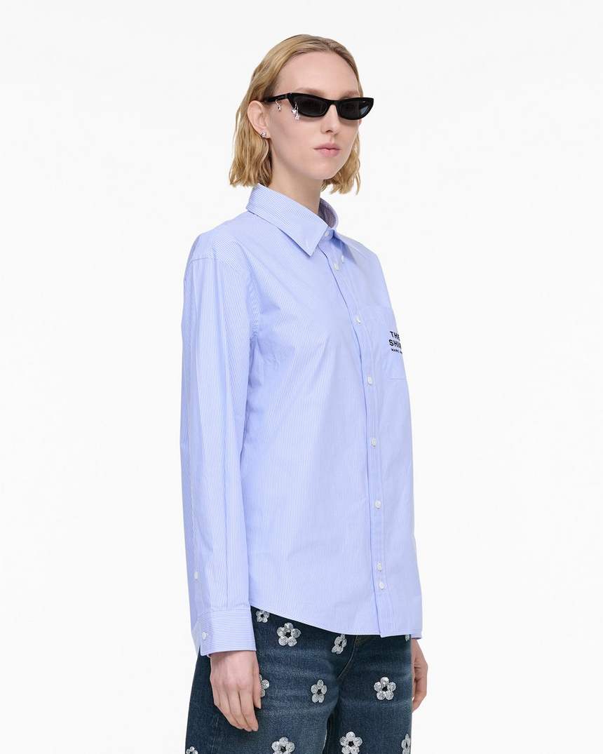 het gestreepte shirt